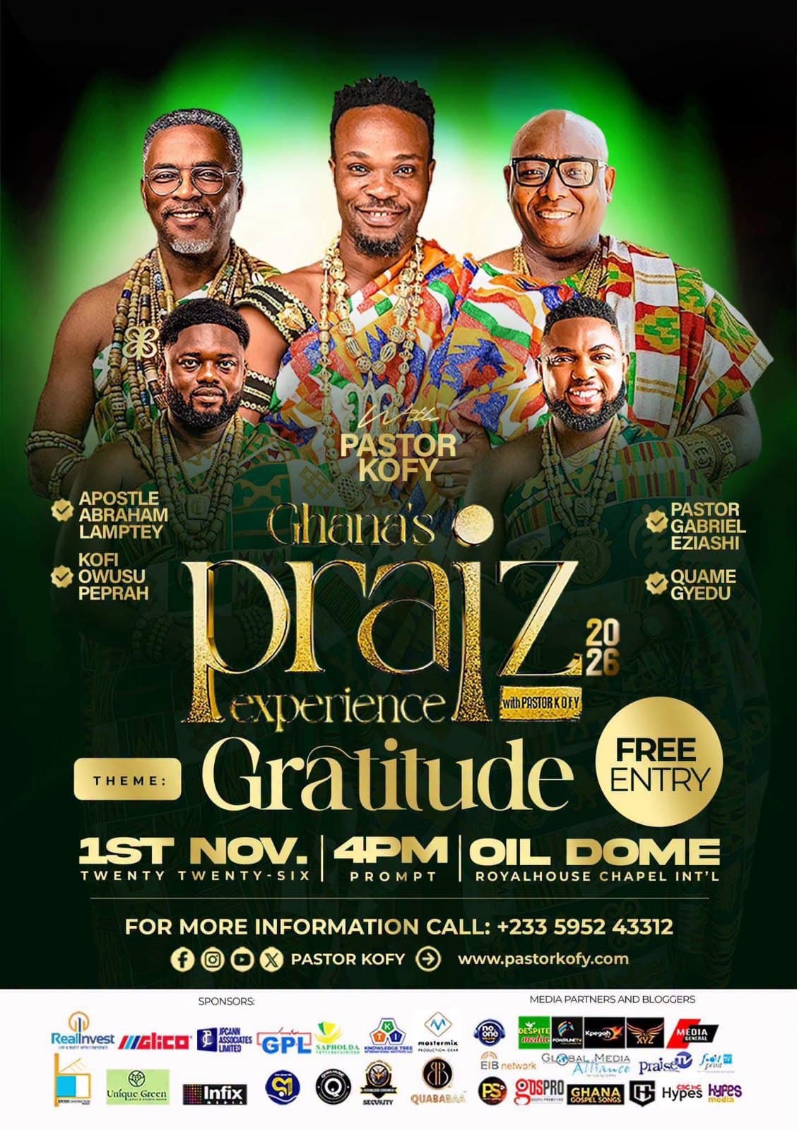 Ghana's Praiz Experience 2026